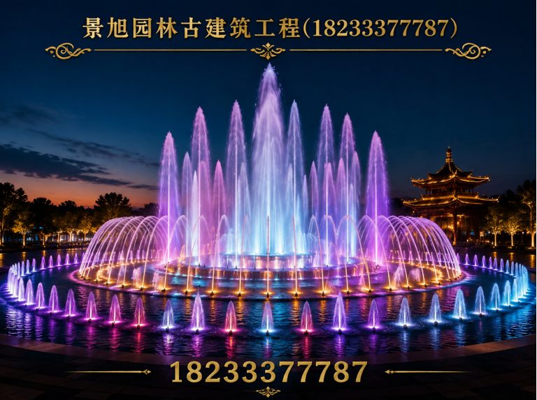 博野县仿古牌楼展示图